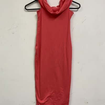 Kookai Womens  Size 0 Midi Dress / Sleeveless Dress  Pink  