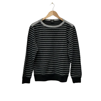 Boss Hugo Boss Mens  Size M Jumper black striped