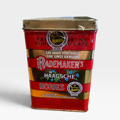 Vintage Rademakers candy tin 