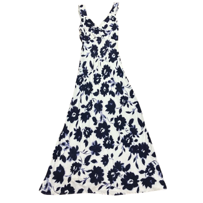 Dissh Sofia Slip Dress Size 8  Blue / White 