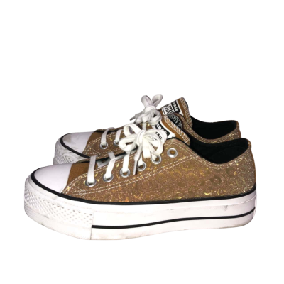 Converse Chuck Taylor All Star Gold Animal Print Shoes Size US 6/ UK 4/ EUR 36.5/  23CM