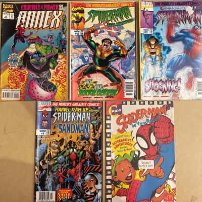 Bundle of 5 90s Spider-Man Comics