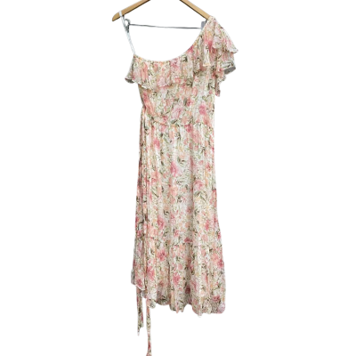 Forever New Womens Willa One Shoulder Dress Size 16 Floral 