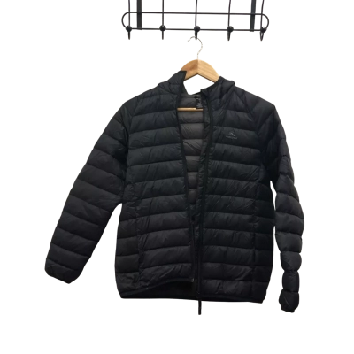 Macpac Unisex  Size 12 *See Images For Sizing* Winter Duck Down Jacket Black  