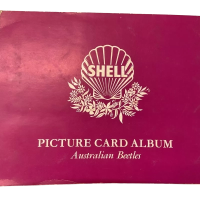 SHELL 1960’s collectable Picture card Album - Australian Beetles