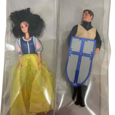 Disney Snow White & Prince Charming Barbie dolls 
