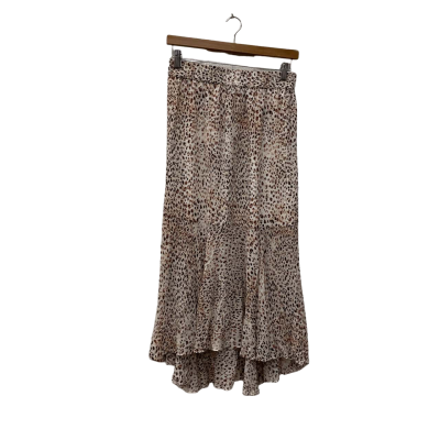 Sussan Womens  Size 10 Midi Skirt Animal print 