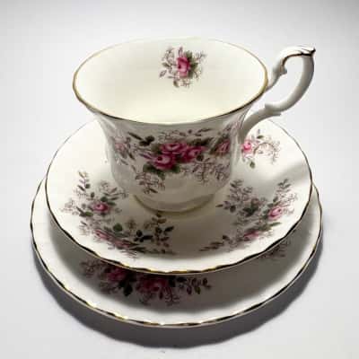 Royal Albert Teacup Trio “Lavender Rose”