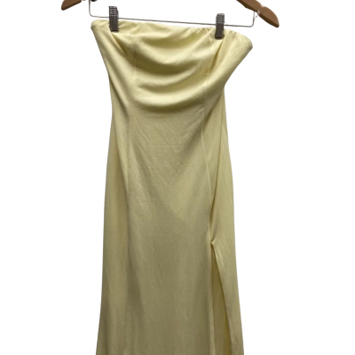 Showpo Womens  Size 6 Maxi / Sleeveless Dress Lemon 