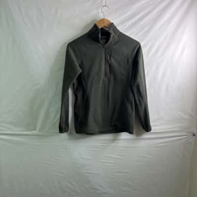 Kathmandu Womens Size 6 Quarter Zip Jumper Green 