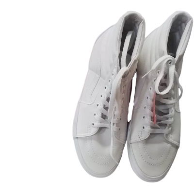 Vans Mens  Size 9 High Top Sneakers White 