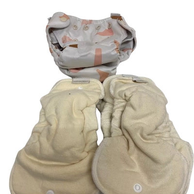 Bare & Boho nappy and liner set 