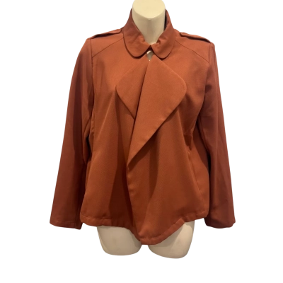 Katies Womens  Size 10 Cropped Jacket Pink  