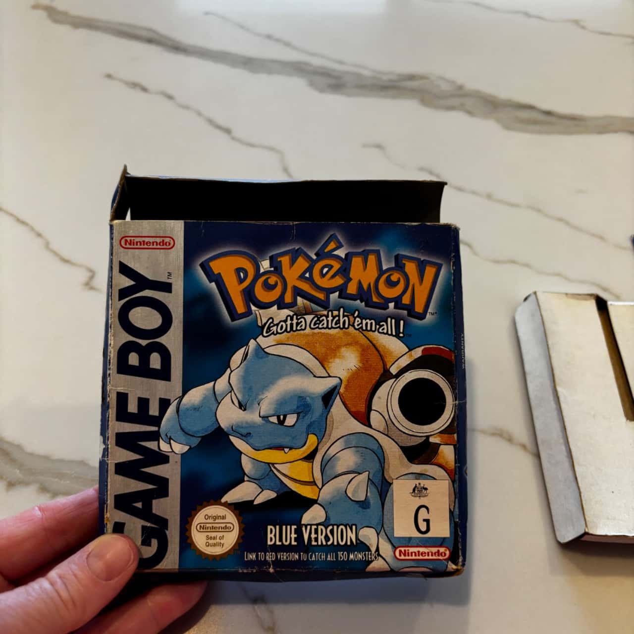 Pokémon Gotta catch ‘em all! Nintendo Game Boy Blue Version Includes