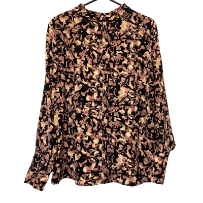 Basque Womens  Size 16 Black  / Brown Top