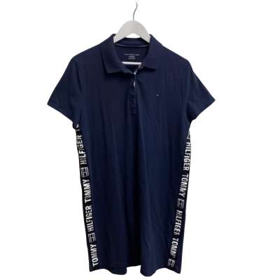 Tommy Hilfiger Womens  Size XL Midi Dress Blue 