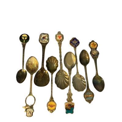 Mixed Lot Souvenir & Decorative Spoons 