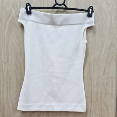 Country Road Womens  Size XXS Short Sleeve Top White (3)
