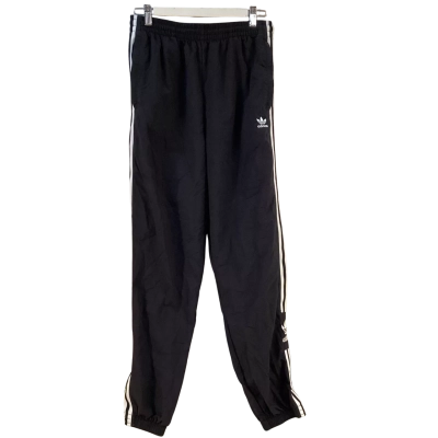 Adidas Womens Size M Track Pants Black  