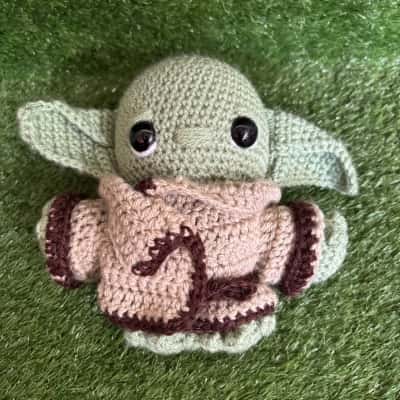 Star Wars : Yoda Handmade Soft Toy 
