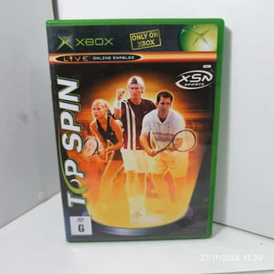 Xbox Top Spin Game PreOwned 