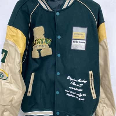 Altnyan mens  Size XL Bomber Brown / Green jacket 