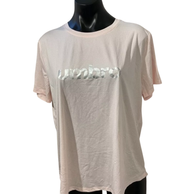 Umbro Womens  Size 14 Short Sleeve Top Pink  