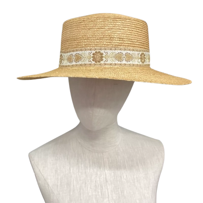 Lack of Color Boater Straw Hat  Size XL Natural 