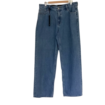 BNWT** Lee.  90s Mid Baggy   Blue Sphere Size 14 R 