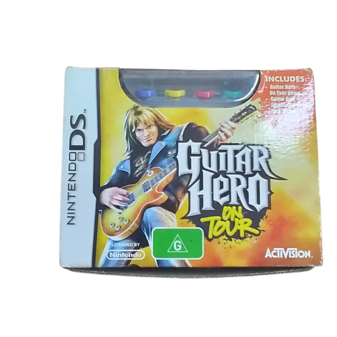 Nintendo DS Guitar Hero game