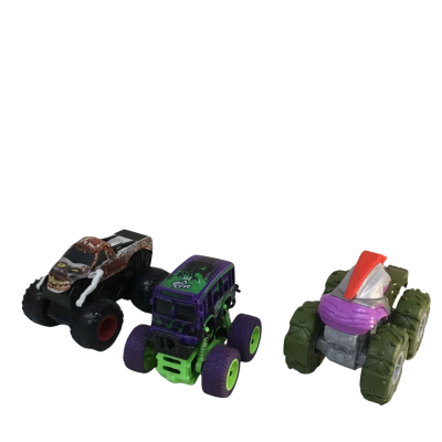 Hot Wheels Monster Trucks x 3