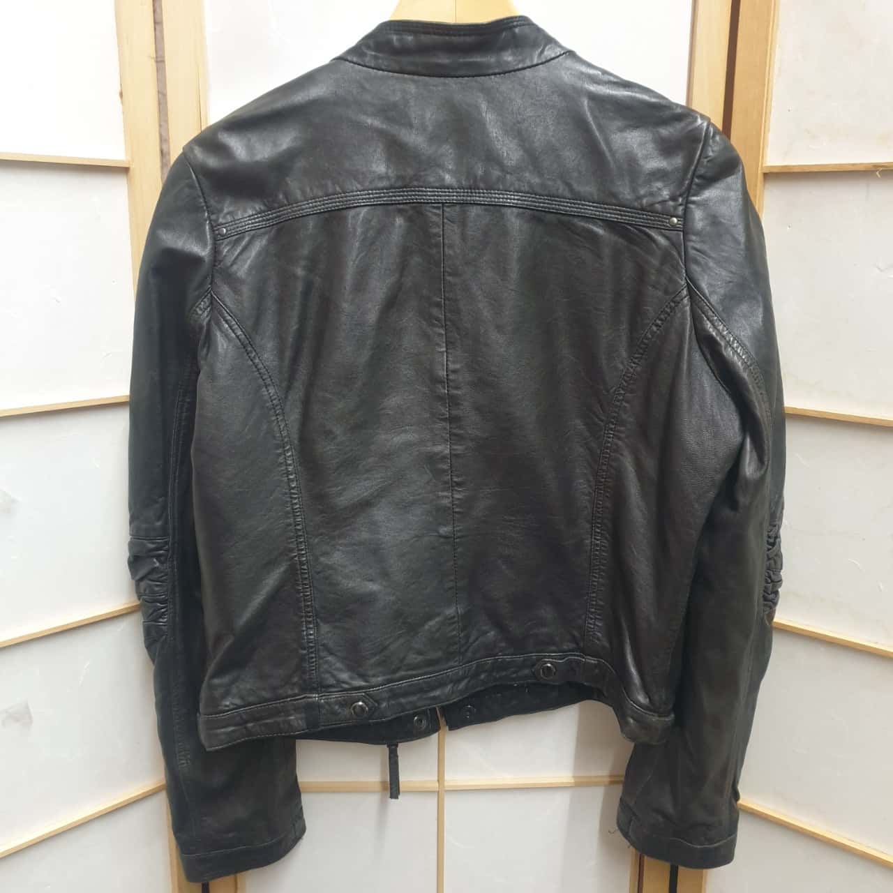 SPORTSGIRL Size 14 Fully Lined 100 Leather Biker Jacket(s)