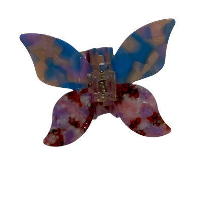 Women's Butterfly Hair Clip Multicoloured 
