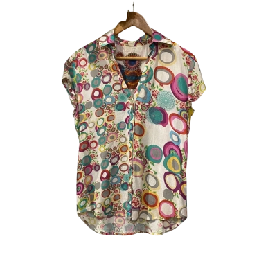 Desigual Womens  Size XL Button Up shirtMulticoloured 