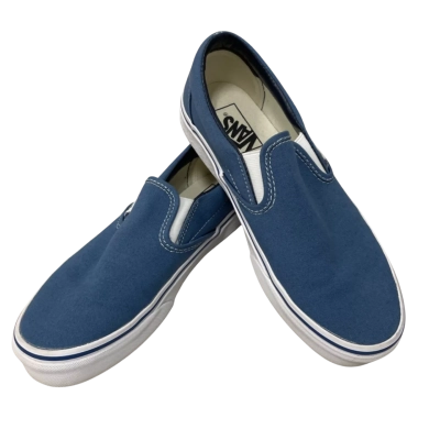 Vans Size 7.5 Slip-on Navy