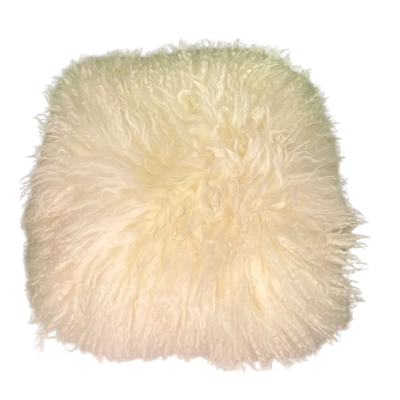 Maxwell Hay Lamb skin cushion