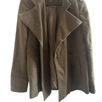 Forever New Women's  Size 12 Winter Coat Green 