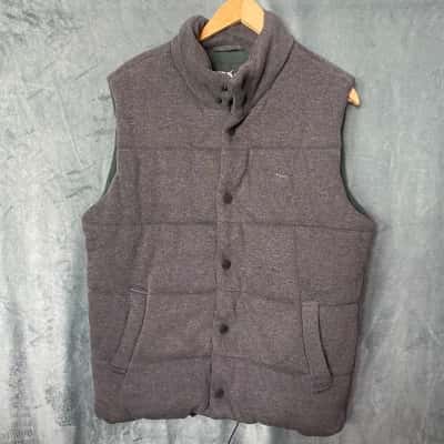 Rodd & Gunn Mens Puffer Vest Grey 