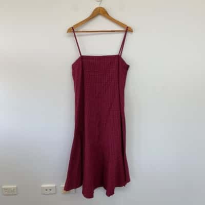 Alpha60 Red Erykah Dress  Size M  
