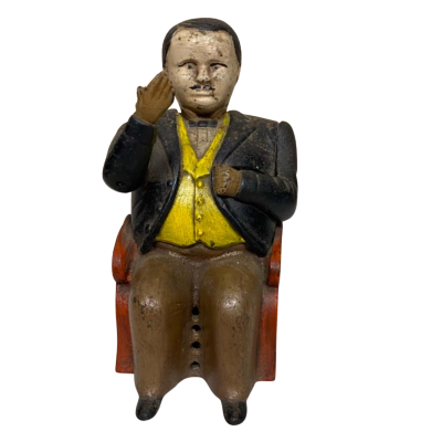 1873 Tammany Cast Iron Mechanical Bank