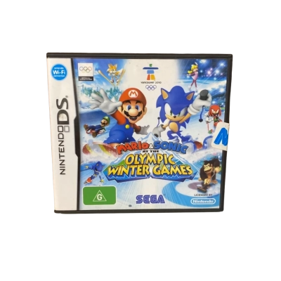 Mario & Sonic At The Winter Olympic Games- Nintendo DS