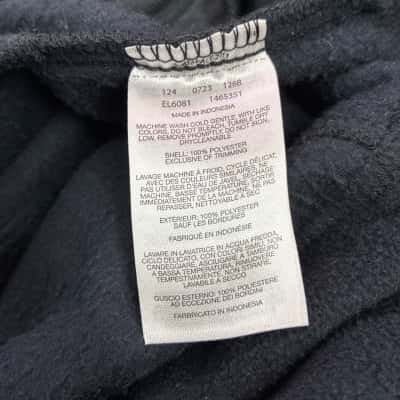 Columbia Womens Size XS Fleece Jacket Black  