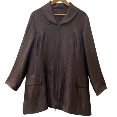 Maggie T Size 18 BrownParka 