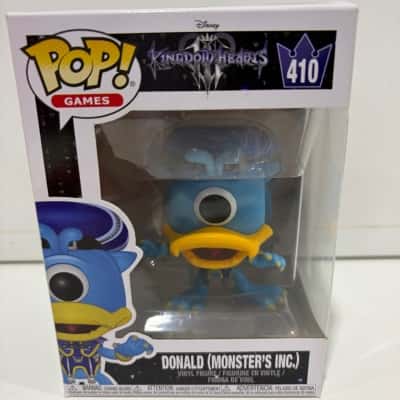 Funko Pop 410 - kingdom hearts “Donald” (Monsters inc) 