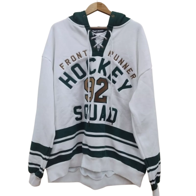 Front Runner Mens Size XL Hoodie Green / White