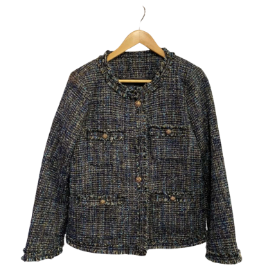  Womens  Size L Winter Jacket Multicoloured 