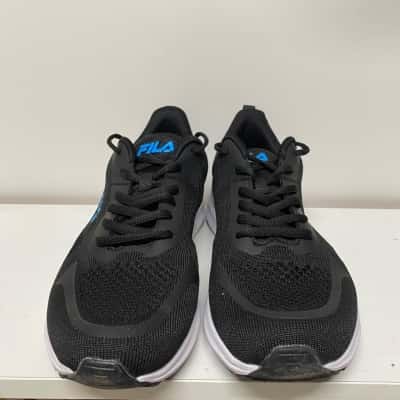 Fila Unisex  Size 9 Sneakers Black  / Blue / White 