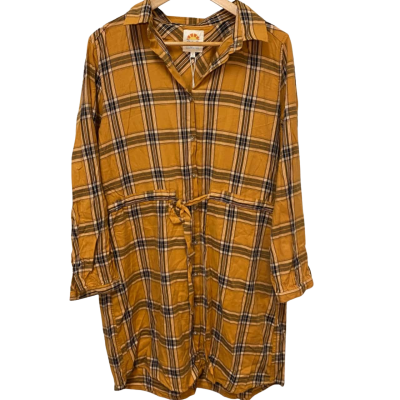 BNWT C&C California Size L Checked Dress