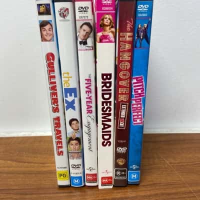 Collection of 6 comedy DVDs 