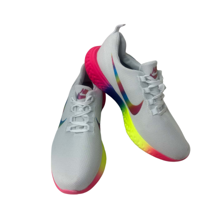 Nike Mens  Size 43 White rainbow shoes